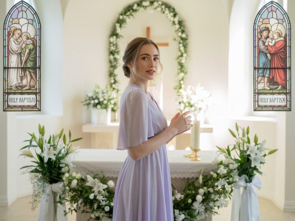 delikatny kolor sukienki