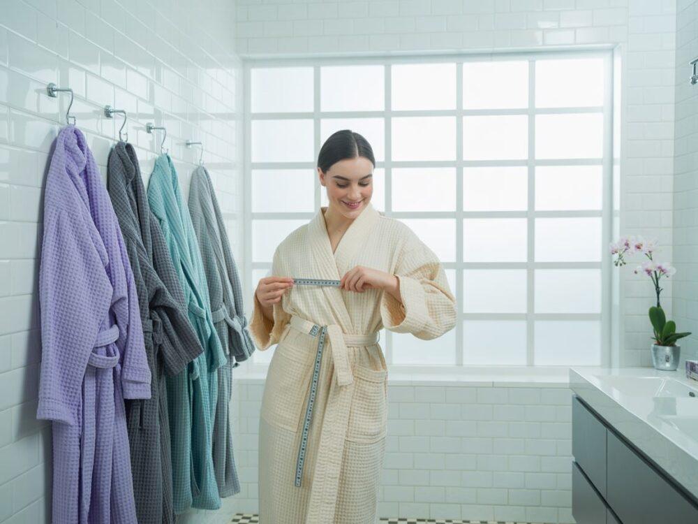 dobór rozmiaru szlafroka