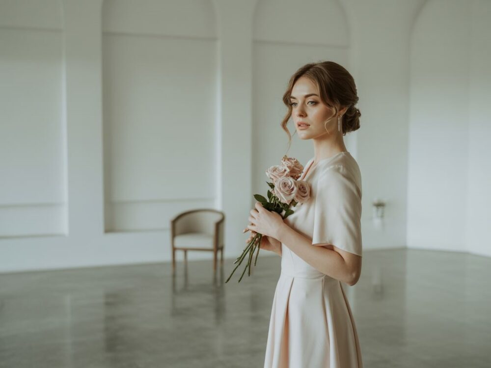 elegancka panna młoda