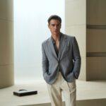 elegancka stylizacja z marynarką