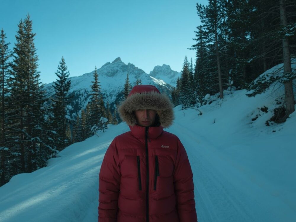 górska kurtka trekkingowa