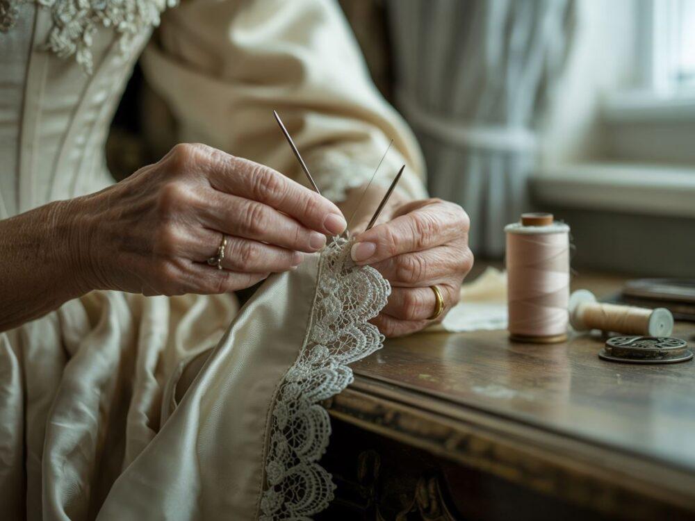 koronkowe rękawy do sukienki