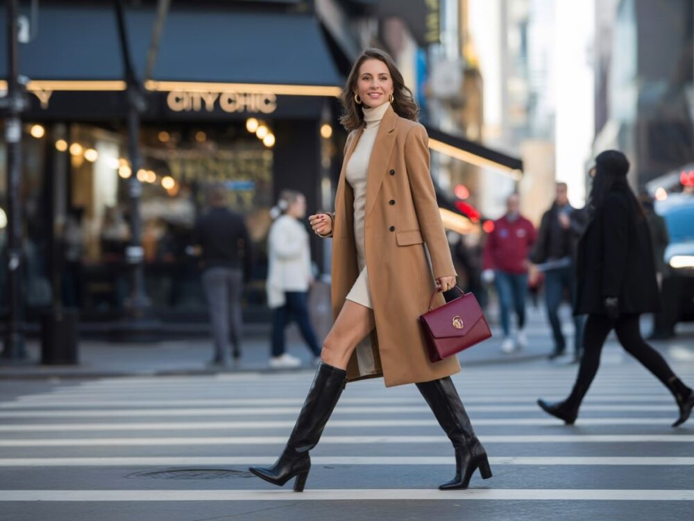 kozaki przed kolano stylizacja