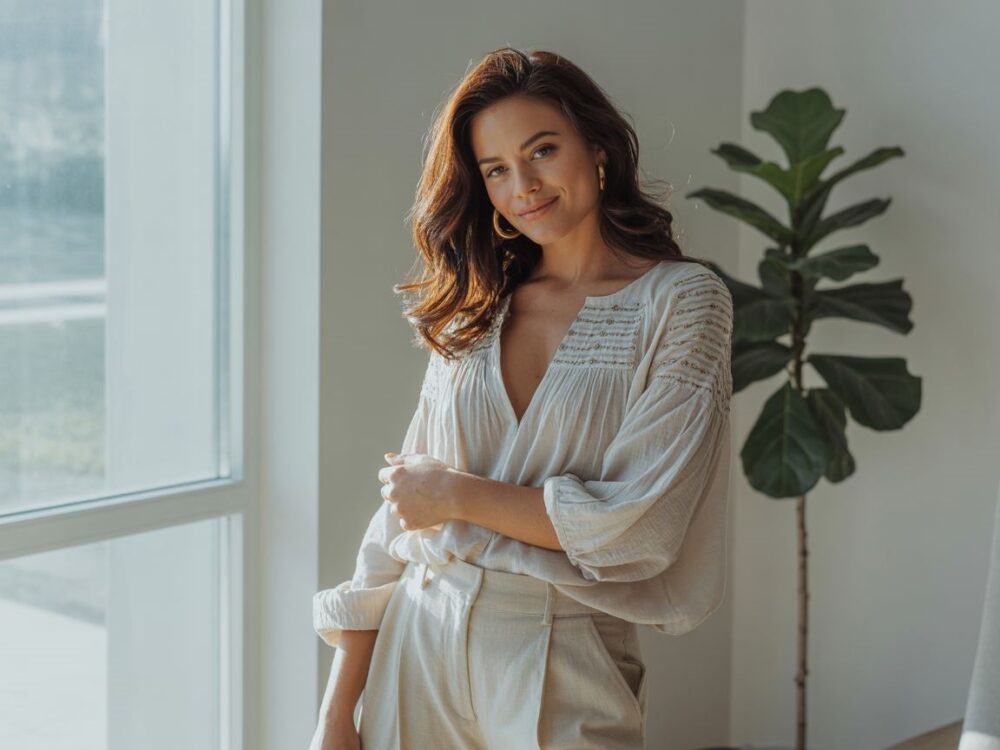 luźna bluzka damska