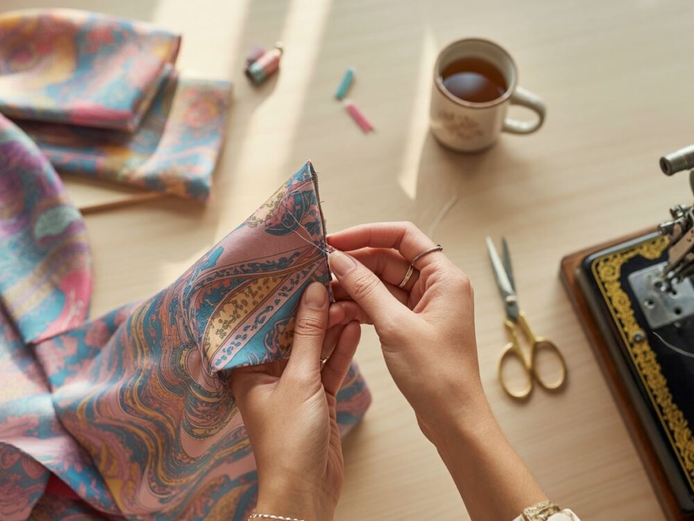 materiały do szycia tuniki