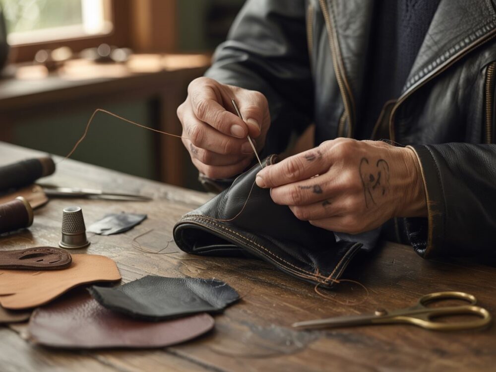 narzędzia do naprawy skóry