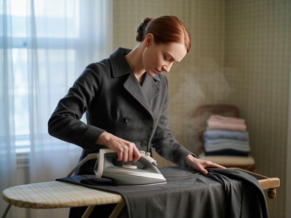 narzędzia do prasowania płaszcza