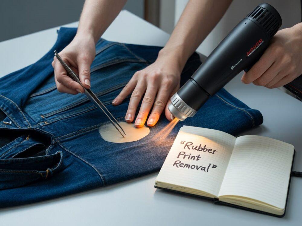 narzędzia do usuwania nadruku