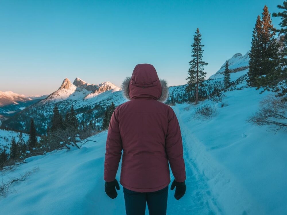 odzież na zimowe wędrówki