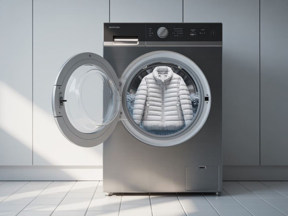 pranie kurtki puch syntetyczny