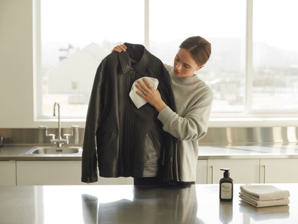 pranie kurtki ze skóry