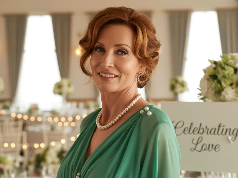 stylizacja dla mamy pana młodego