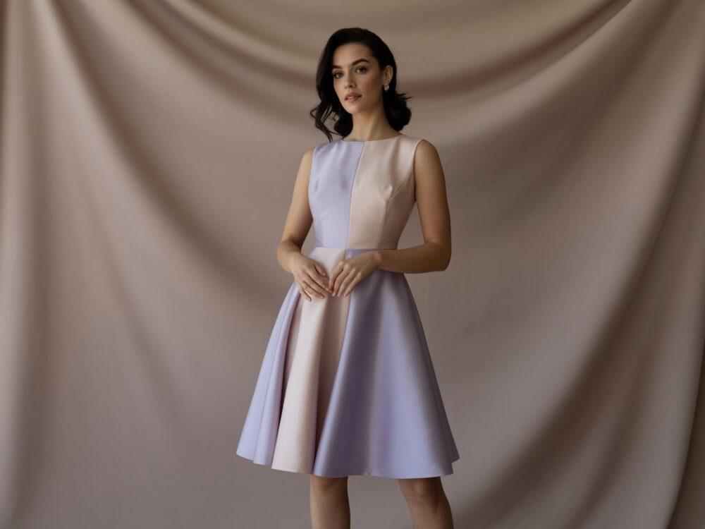 sukienka dla niskiej kobiety