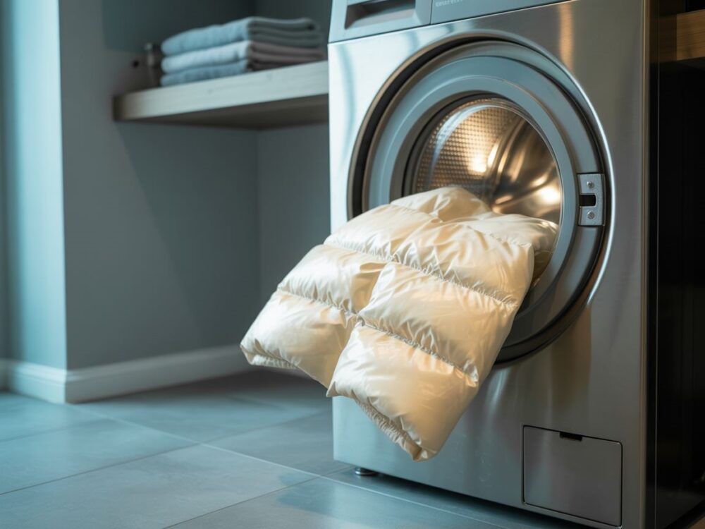 suszenie kurtki puchowej