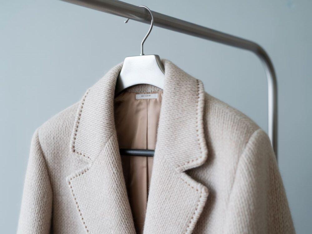 tekstura płaszcza z alpaki