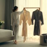 wybór porannika lub szlafroka