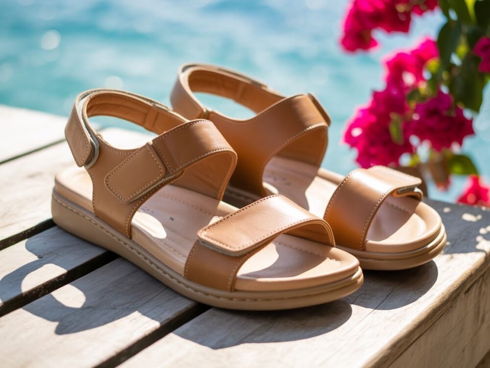 żelowe wkładki do sandałów