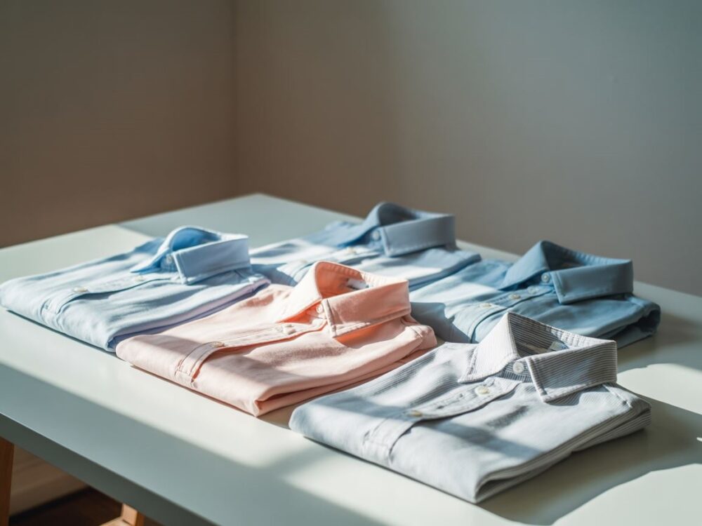 złożona bluzka z długim rękawem